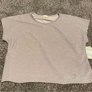Shimmer Crop Top